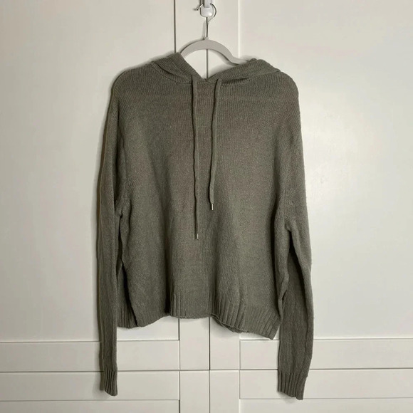 OLIVIA SKY Hooded Pop Over Sweater - Picture 1 of 8